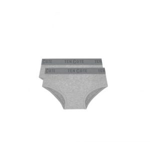 2 Pack Basics Organic Cotton Stretch - Hipster - Light Grey 16j