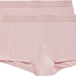 2 Pack Basics Organic Cotton Stretch - Shorts - Pink 16j