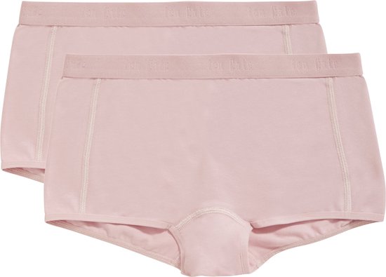2 Pack Basics Organic Cotton Stretch - Shorts - Pink 16j