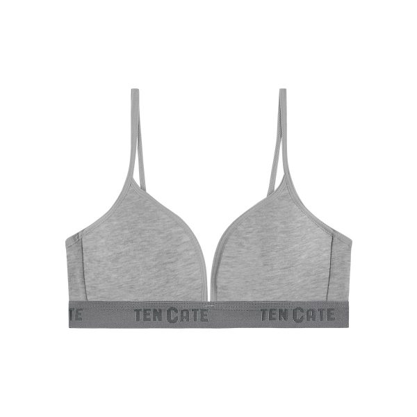 Basics Organic Cotton Stretch - Bra - Light Grey 65B