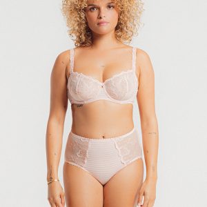 Elise - Hoge Slip - Nude Rose 40