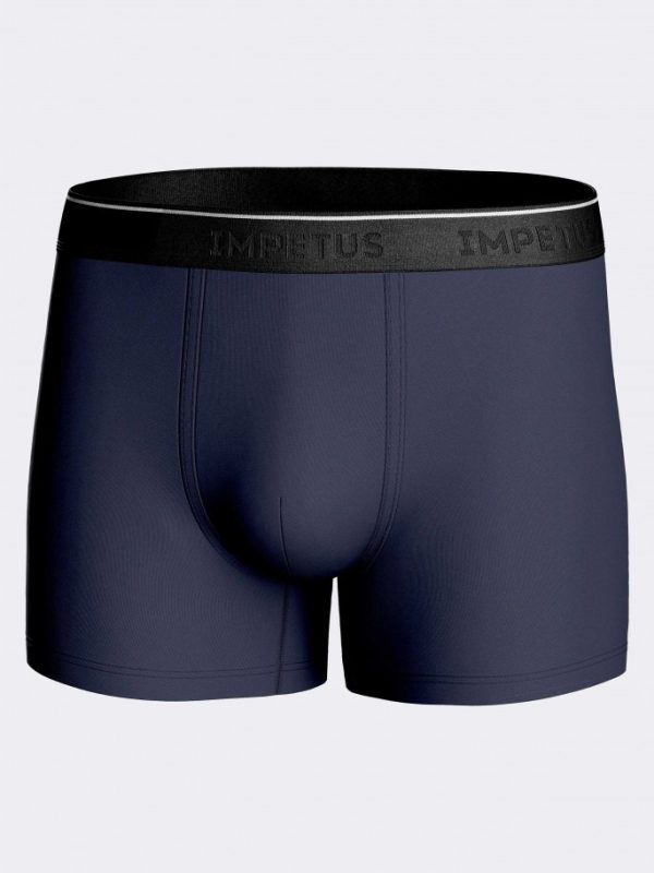 Men's Boxer Soft Premium - Blauw Medium