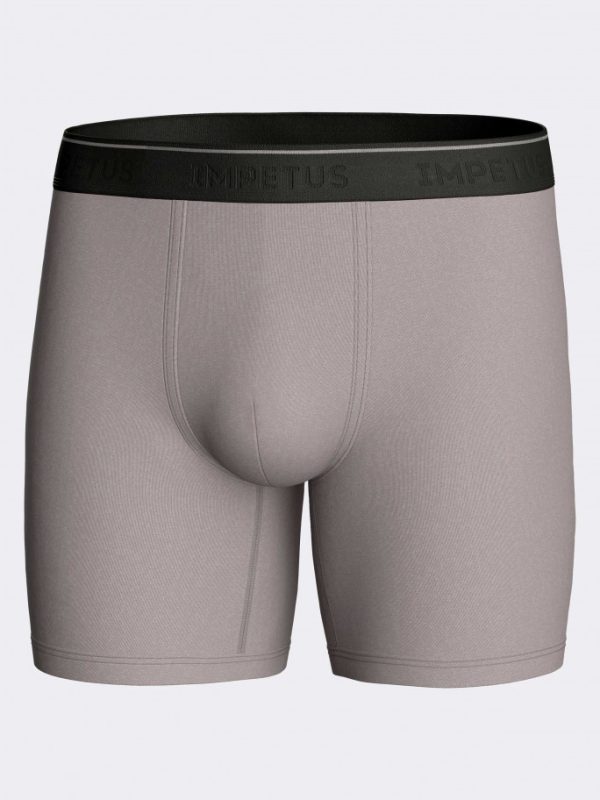 Men's Boxer Soft Premium - Long - Grijs XLarge