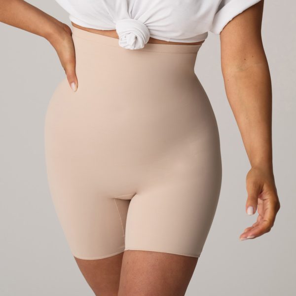 Perle - Corrigerende Slip Met Pijpjes - Caff? Latte 42