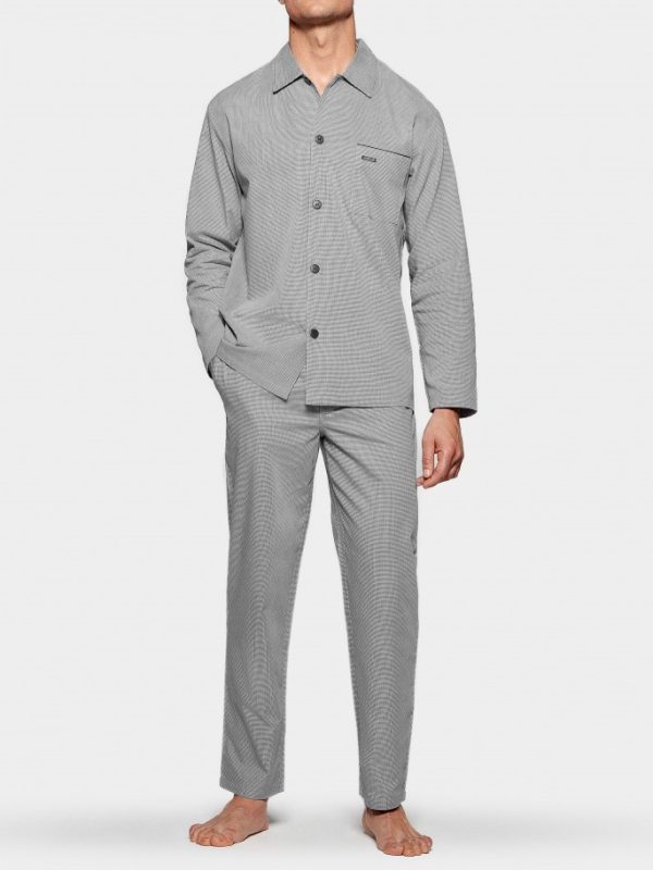 Pyjama Lang - Geruit Medium