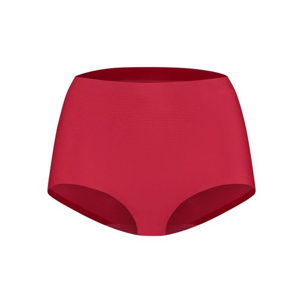 Secrets - Highwaist - Red Medium