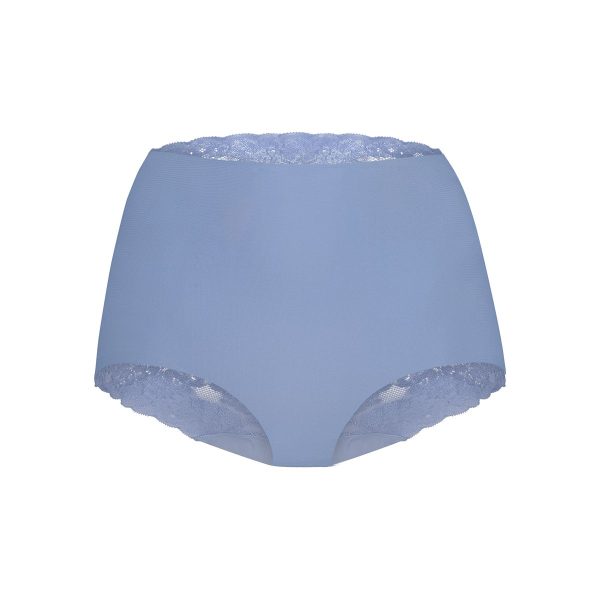 Secrets - Highwaist Lace - lavender blue