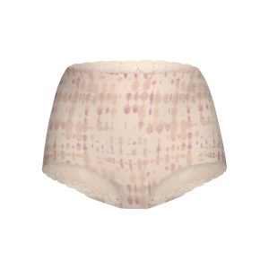 Secrets - Highwaist Lace - powder blush batik
