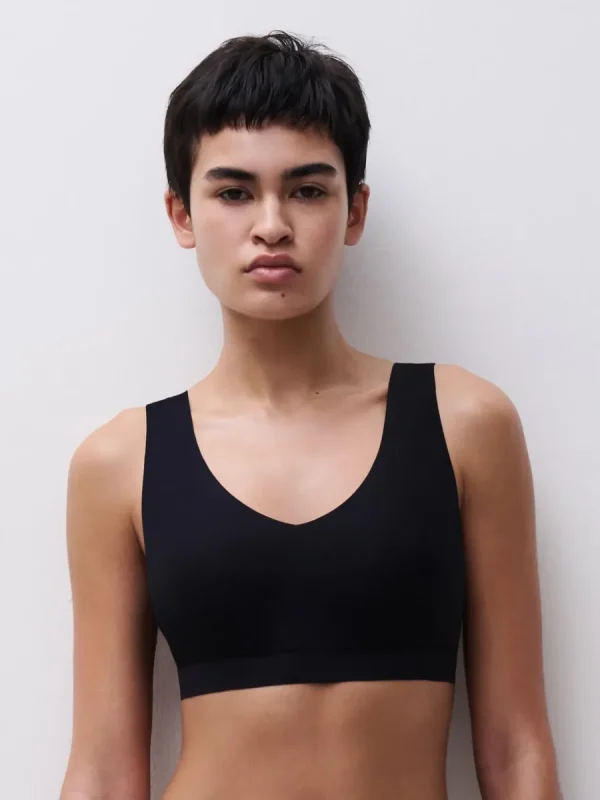Softstretch Padded Top - Zwart M/L