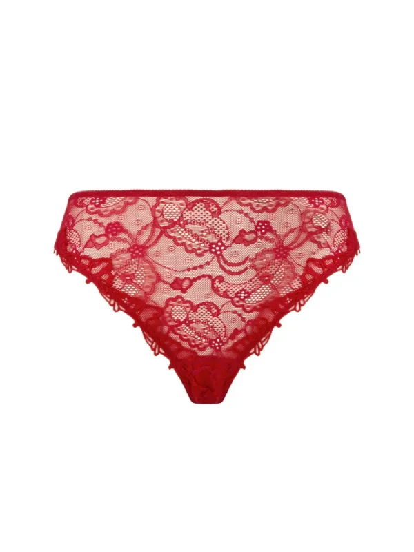 Soir de Venise - Slip Fantaisie - Rouge Venise 38