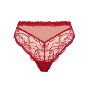 Soir de Venise - Slip Haut - Rouge Venise Medium