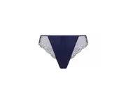 Splendeur Soie - Slip Fantaisie - Marine 40