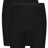 2 Pack Basics Organic Cotton Stretch - Long Shorts - Nude Smal COPY