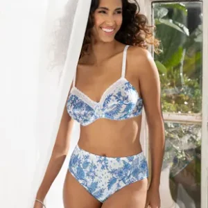 Patio fraicheur - Hoge taille - Bleu azul