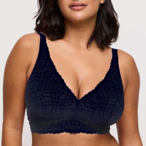 Salerno - Bralette - Midnight blue