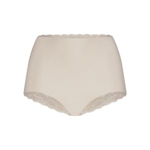 Secrets - Highwaist Lace- Almond Large