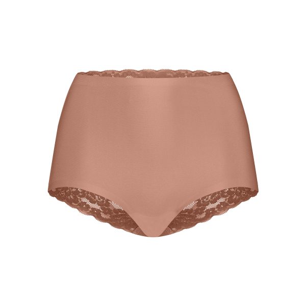 Secrets - Highwaist Lace - Pink Nut