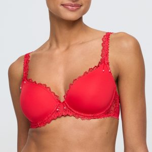 Jane - Bh Hartvorm - True Red