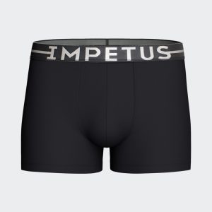 Men's Boxer Soft Stretch - Retro - Blauw Large