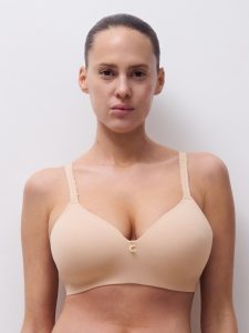 Romance - Beugelloze bh - Goudkleurig beige