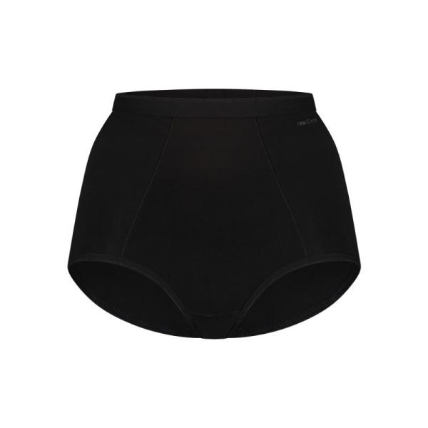 Basics Organic Cotton Stretch -High Waist Shape - Zwart