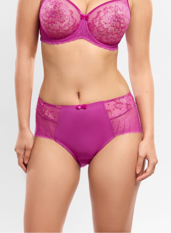 Amour - Hoge Taille slip - Magenta
