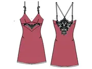 Bellissime Inconnue - Nachtkleed - Ombre Rouge