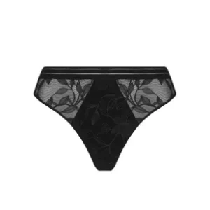 Dentelle Rebelle - String - Zwart