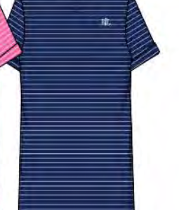 Navy Stripes - nachtkleed - blauw