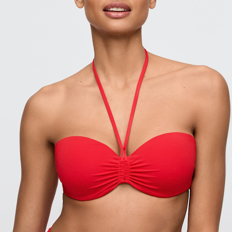 Madurai - Voorgevormde bikini Strapless - Pomme d amour