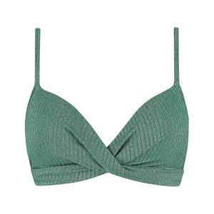 106B - Bikinitop - Green Glitter