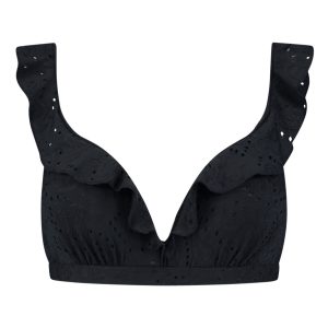 106D - Bikinitop - Black Embroidery