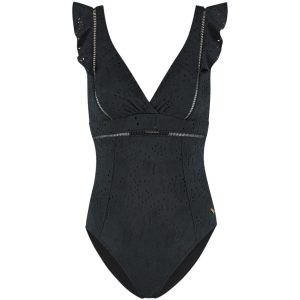 301A - Badpak - Black Embroidery