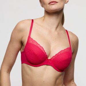 Azelie - Push up bh uitneembare pads - framboos