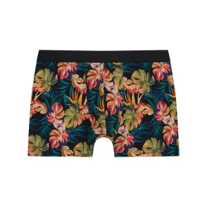 Boxershort - Paradise flower - blauw