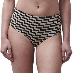 Santosa - Bikinislip - zwart/goud