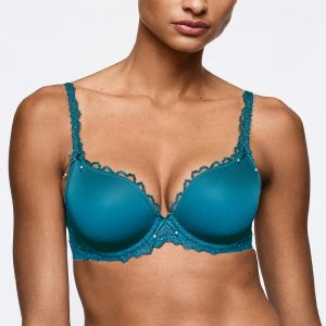 Jane - Bh hartvorm - Peacock