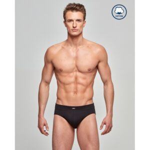 Coton stretch Slip - zwart