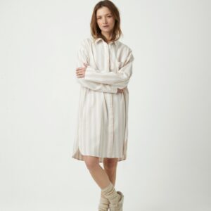 Haely - Nachtkleed - beige/stripes