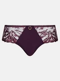 Illusion - Slip - Aubergine Lurex