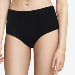 Softstretch - Hoge Taille - zwart